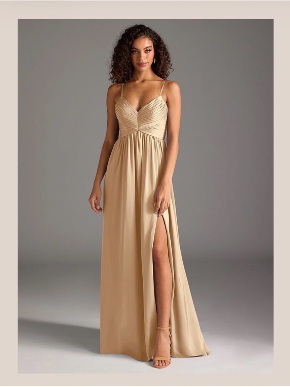 Champagne gown